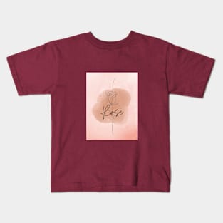 elegant rose Kids T-Shirt